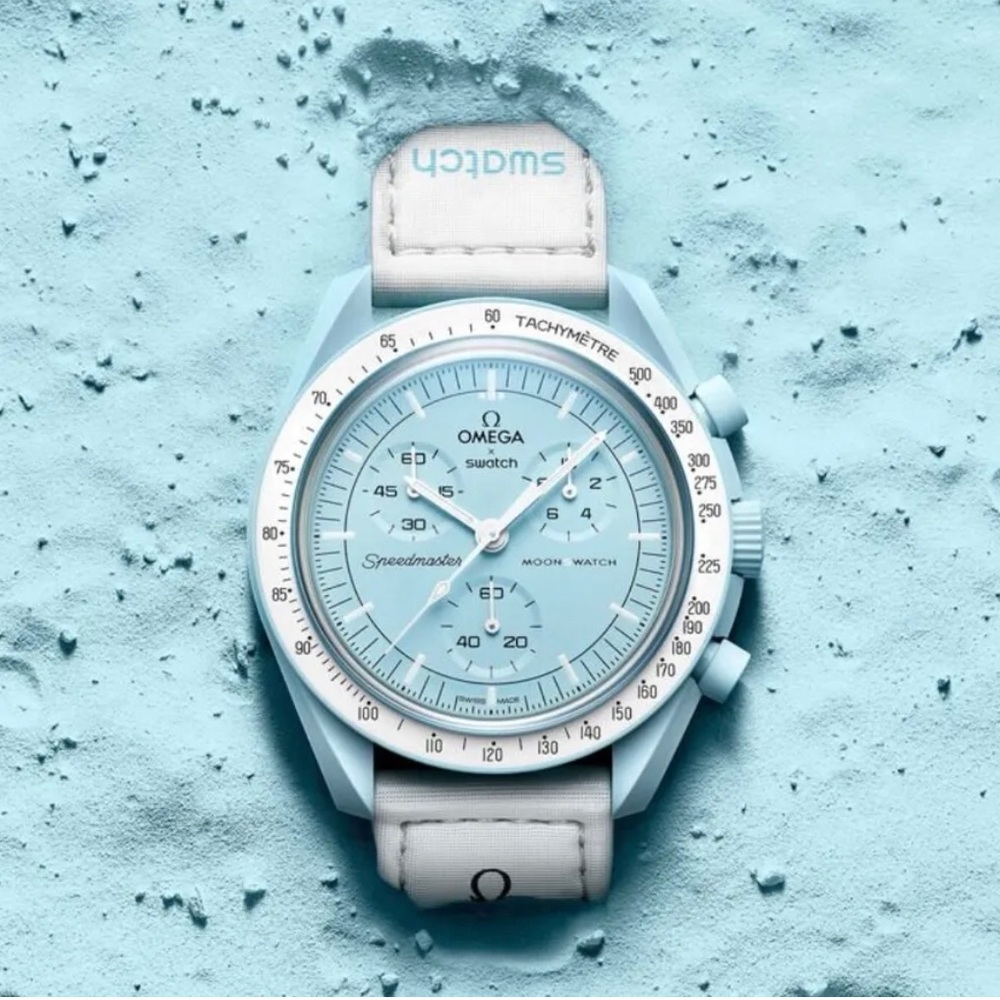 Omega Swatch Mission to Uranus brand new